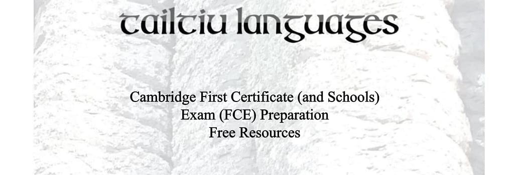 FCE Cambridge Exam Preparation