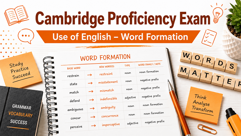 CPE Word Formation